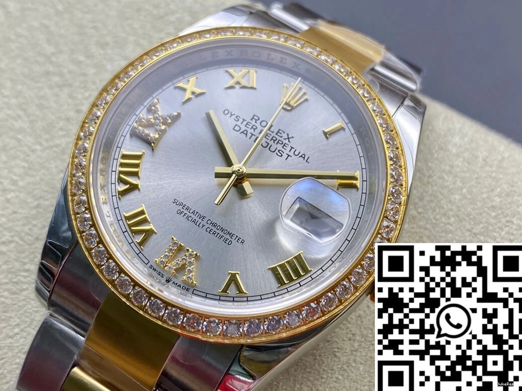 M126283RBR-0018 Bezel EW Factory Datejust Diamond-set Rolex 0924